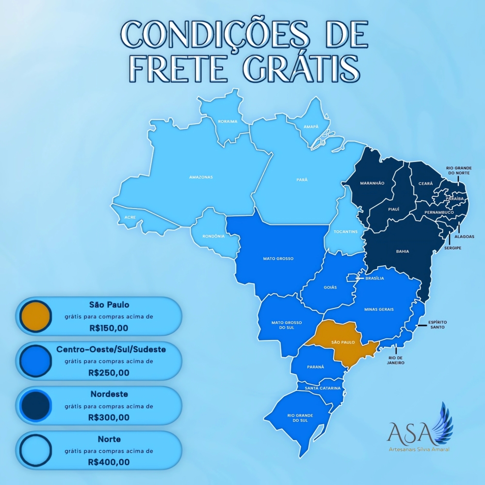 Condições de Frete grátis