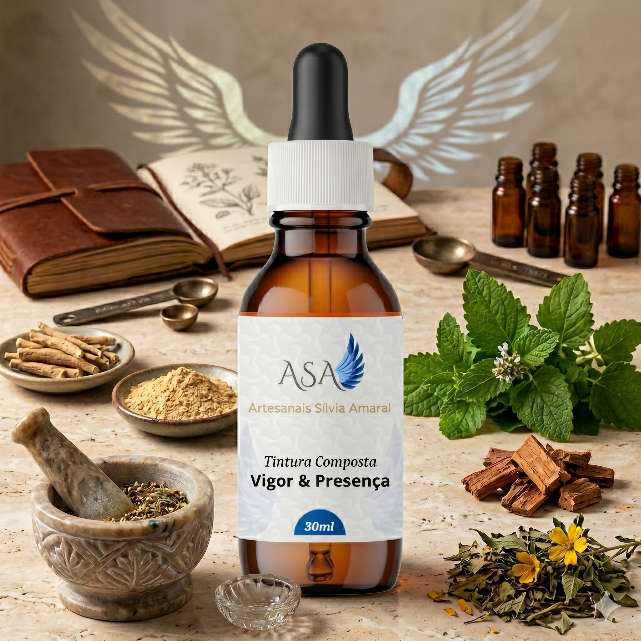 Frascos ASA (Gemini) - Vigor & Presença 30ml